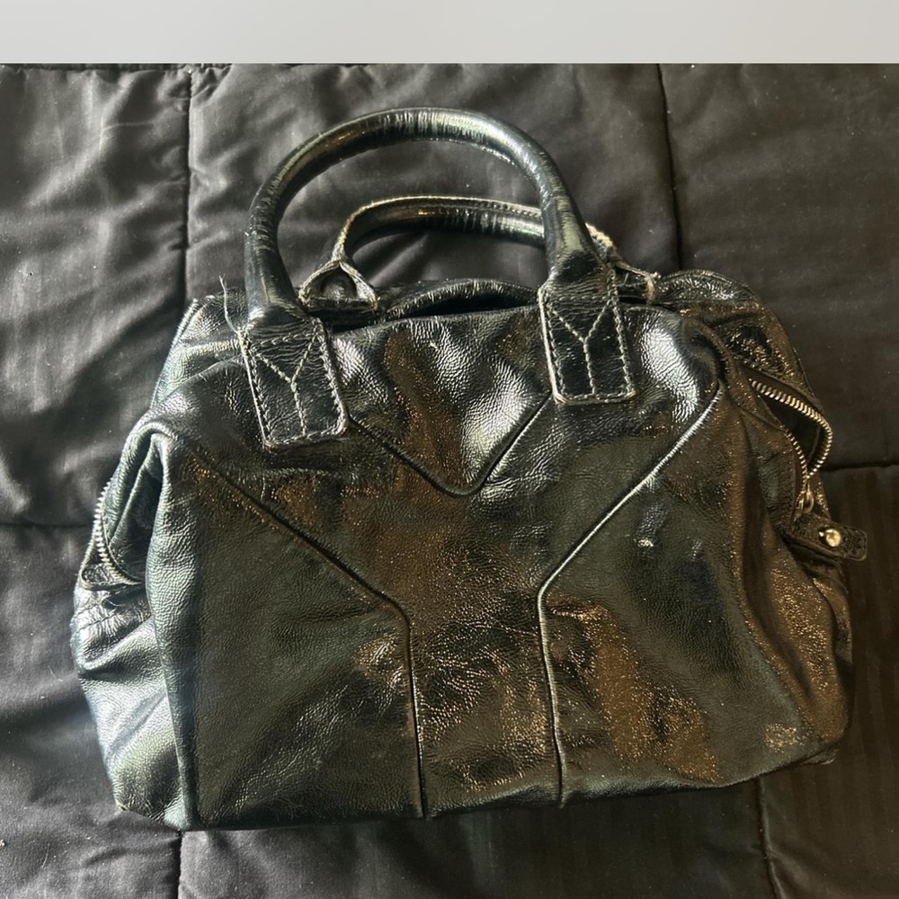 Yves Saint Laurent Black Leather Bag
